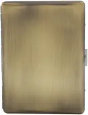 PEARL 04626-31 *Made in Tokyo* 9× KINGSIZE to 100mm CIGARETTE CASE / BRASS