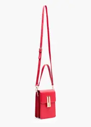 [Taking Shape] Taking Shape Small Crossbody Bag in RED - Women's Accessories Red