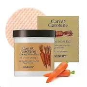 Carrot Carotene Calming Water Pad 250g,60 pads- Redness Relief Soothing Facial Toner Pads for Sensitive Skin 1pc