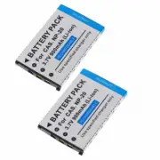 2 NP-20 Li-Ion Battery For Casio Exilim EX-S600 / EX-Z70 /EX-Z4U/EX-S770BE/EX-M1