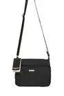 NWT Baggallini Joey Large Crossbody Bag Black Nylon Travel Purse RFID $78 MSRP
