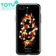 TOTU台灣官方 鋼化 玻璃 背板 iPhone7 iphone8 i7 i8 4.7吋 手機殼 防摔殼 四角 全包 軟邊 掛繩孔 暗黑珊瑚蛇