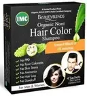 IMC Beauty Blends Noni Hair Color Shampoo Black 15ml x 4 Sach Sachets F/Shipping