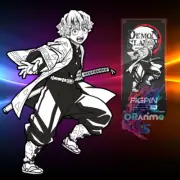 FIGPIN Demon Slayer Zenitsu Agatsuma 1149 Black & White Exclusive Locked