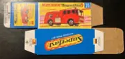 Matchbox Superfast #35 Merryweather Fire Truck ‘74-‘76 Type G Repro Box