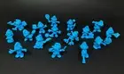 SMURFS FULL SET of 16 Mini-Figures - omo Peyo 1983 Vintage Collection RARE