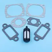 Cylinder Head Base Carb Gasket Kit for Sti-hl 024 MS240 026 MS260 028 Chainsaw 1118 029 2306, 1118 149 0600 Replacement Parts