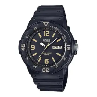 【CASIO 卡西歐】MRW-200H 時尚低調 星期日期 多色 運動 橡膠 手錶 腕錶(防水100米)