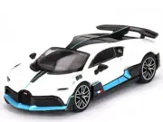 Mini GT 1:64 Diecast Model Car Bugatti Divo White