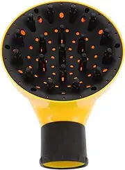 Healeved Curly Wavy Hair Diffuser Hair Dryer Hood Natural Air Diffuser Attachment for Home Salon Random Color