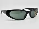 Ray-Ban B&L W1924 XXAR Black Frame G-15 Green Glass Lens Cat Eye Sunglasses 55mm