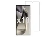 10 Pack Tempered Glass Screen Protector Guard for Samsung Galaxy S24 ULTRA Bulk