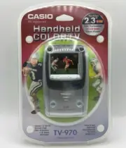 Casio TV-970 LCD Pocket Handheld TV - Television for Analog Broadcast Only