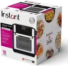 Instant Vortex Plus 10L Stainless Steel Air Fryer Oven - Silver