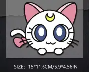 Sailor Moon Artemis Car Decal Sticker Anime Free Shipping