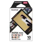 Fujifilm Instax Mini Film Contact Sheet - 10 Sheets