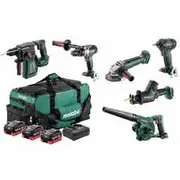 METABO 18V Brushless 5 Piece 3 x 5.50AH Combo Kit AU68600950