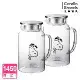 (兩件組)【美國康寧 Pyrex】SNOOPY 黑白復刻耐熱玻璃壺1450ml (史努比)