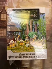 Sohei Warrior Monks with Naginata Erehwon Fantasy Warlord Games New!