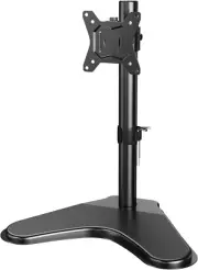 Single Monitor Stand, Free Standing Monitor Desk Stand for 13 to 32" Computer, H