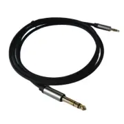 6.35mm 3.5mm Cable Male to Male for Electric Guitar Mixing Console Speaker