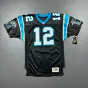 100% Authentic Kerry Collins Vintage Wilson Carolina Panthers Jersey Size 48 XL
