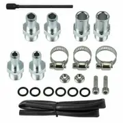 Oil Catch Can Breather Universal Baffled Diesel Reservoir Tank Petrol Filter Kit