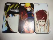 3 pcs apple iphone 5th, 5s hard case, naruto, sasuke, gaara, kakashi