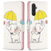 Bf Pattern Printing Leather Series-2 For Samsung Galaxy A34 5g Pu Leather Flip Case Wallet Stand Pattern Printed Phone Cover