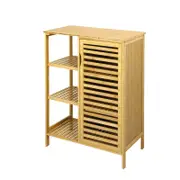 Levede Bamboo Storage Cabinet 3-Tier Shoe Organiser