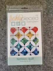 New Terrazzo Quilt Quilt Pattern by Freshly Pieced