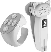 Phone Clicker Page Turner - Screen Auto Clicker,Screen Clicker, Portable Page Turner, Speed Clicker for Phone, Tablet, Reading Accessories