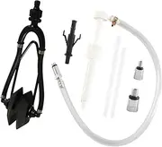 Vsenkes Lower Unit Gear Oil Pump for Standard Quart Bottles Accessories Conveneint 3/8 inch Metal Swivel 8cc Hand Pumps Fluid Pump, Motor Flusher Pump