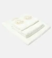 [Versace Home] Versace Home Medusa Gala set of 5 cotton terry towels One Size white
