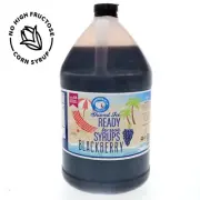 Hypothermias BLACKBERRY Snow Cone machine Shaved Ice Flavor Syrup GALLON
