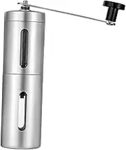 OKUMEYR Manual Coffee Bean Grinder Hand Crank Espresso Bean Machine Stainless Steel