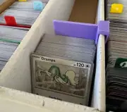 Trading Card Stopper Void Fill for Bulk Storage Pokemon Magic TCG Clip On Box