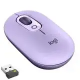 【Logitech 羅技】POP MOUSE無線藍牙滑鼠(星暮紫) 送BOLT USB 無線接收器*