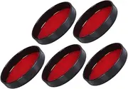 FELTECHELECTR 5pcs Plush Leather dice Cup lid for dice Shaker Tray Custom dice Cup Base Plate for Noise Reduction dice Supplies