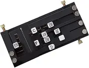 Xunweiad Folk Classical Chord Assist One-Key Chord Device Button Key-Press Assist for Kids Beginners Black
