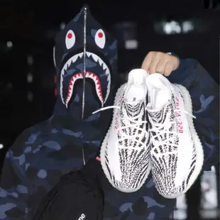 現貨全新 台灣公司貨 女段現貨 Adidas Yeezy Boost 350 v2 白斑馬 Zebra 歐洲限定 灰橘