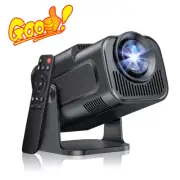 Mini Projector,HY320 Mini Portable Projector, 4K Smart Projector Auto Keystone