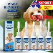 1-5Pcs 20ml Natural Dog Wart Remover Dog Skin Tags, Dog Wart Removal Treatment