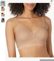 PLAYTEX Ultra Soft Comfort ComfortFlex Convertible Strap Bra NUDE sz 2X