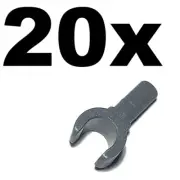 NEW LEGO - Figure Hands - Gray Dark Bluish x 20 - part # 983 hand Grey