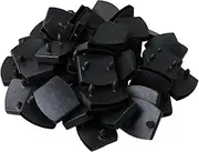 [BQLZR] Plastic Double Centre Caps Holders Replacement for Holding and Securing Wooden Slats on The Bed Base Pack of 50