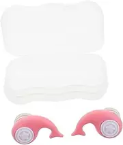 Kisangel Silicone Noise Isolating Earbuds for Sleep Swim Ear Plugs for Women Reusable for Dorm Study Travel