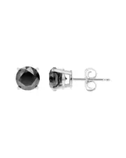 Silver 1.00 ct. tw. Diamond Studs
