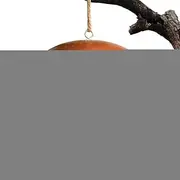 Hummingbird House | Hangable Bird House,Wooden Mushroom Cottage Animal Shelter Garden Hut for Outdoor Yard Tree Balcony Patio Courtyard