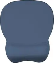 EooCoo Ergonomic Mouse Pad with Wrist Support, Mousepad with Memory Foam Wrist Rest and Non-Slip Base for Computer, Cafe, Home & Office, 9.64 x 8.26 in Office Desk Accessories